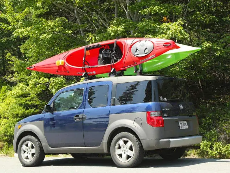 kayak travel cars